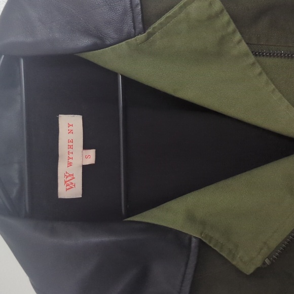 Denim/leather jacket - Picture 2 of 7